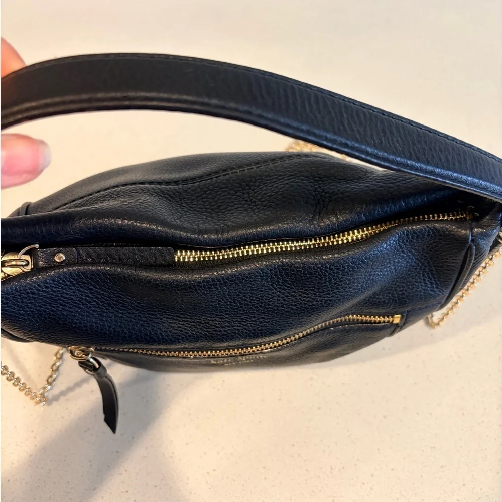 KATE SPADE New York Cobble Hill Small Harris Satchel Bag Luxury Pebbled Leather